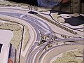 Maquette: leftbank toll infrastructure