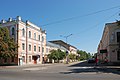 A rúa Iliina na cidade vella de Novgorod.