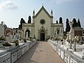 Cimitero della Misericordia, veduta con la cappella