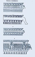 Entablature elements