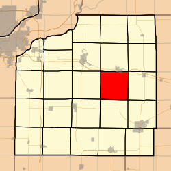 Location in Henry County