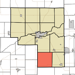 Vị trí trong Quận Cass, Indiana