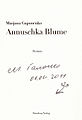 Autograph von Marjana Gaponenko