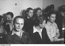 Procès des jeunes "saboteurs des élections" en 1949