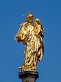 * Nomination Statue of the Virgin Mary on the gable of the Upper Parish Church in Bamberg --Ermell 08:23, 24 January 2023 (UTC) * Promotion  Support Good quality. --Scotch Mist 08:49, 24 January 2023 (UTC)