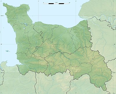 Location map France Basse-Normandie