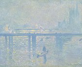 『チャリング・クロス橋』Charing Cross Bridge、クロード・モネ（1899年）[注釈 2]