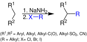 Reaktionsschema Eisleb-Alkylierung