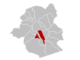 Ixelles – Mappa