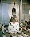 Kozmická loď Gemini 11 počas príprav na let