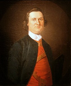 Portrait of his son, Lewis Morris, by John Wollaston