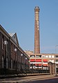 Tilburg, la cheminée monumentale de l'ancien site BEKA