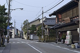 大野町の町並み