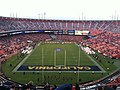 American-Football-Spiel in Candlestick