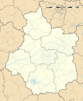 La Ville-aux-Dames is located in Centre-Val de Loire