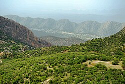 Landscape in Kazerun