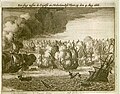 Engraving of the St. James's Day Fight (August 1666)