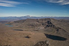 Vue du mont Werth depuis le mont Crozier.