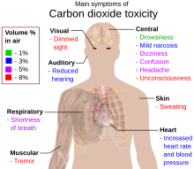 Main symptoms of carbon dioxide toxicity.svg