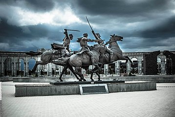 Памятник Ингушскому конному полку «Дикой Дивизии»