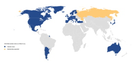 Carte de l'organisation