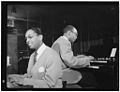 Billy Taylor im Duo mit dem Pianisten Bob Wyatt, um 1947