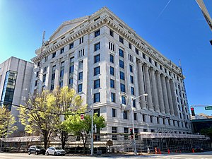 Atlanta's Fulton County Courthouse in 2019