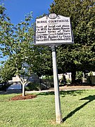 Historical Marker, Burke County Courthouse, Morganton, NC (49021059563).jpg