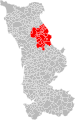 Situation dans le département au 1er janvier 2017 (avec les communes nouvelles)