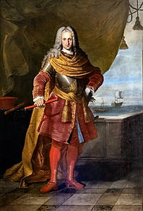 Girolamo Querini, Provveditore Generale da Mar (1755-1758), Fortunato Pasquetti, Pinacoteca Querini Stampalia, XVIII secolo.