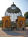 Aviary in the gardens of Schönbrunn Palace in Vienna, Austria.