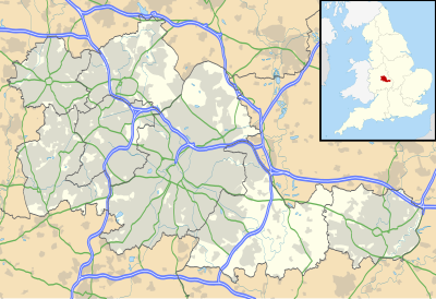 List of places in West Midlands (county) is located in West Midlands county