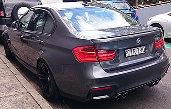 F80 M3- rear view