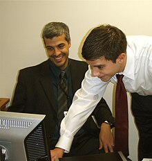 Brent Barton with staffer James Barta.JPG