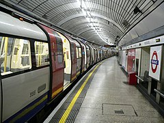 De Northern Line naar het zuiden.