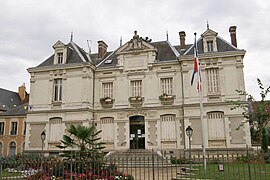 The town hall of Saint-Calais