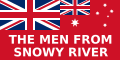 « The Men From Snowy River », drapeau utilisé lors des marches de boules de neige de la Première Guerre mondiale.