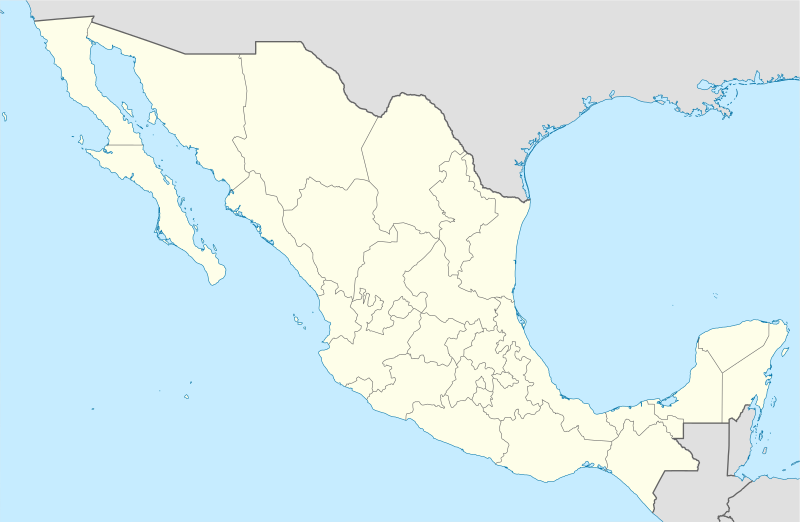 2016–17 Liga MX season is located in Mexico