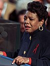 Maya Angelou in 1993