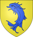 D'or au dauphin pâmé d'azur (dauphin d'Auvergne).