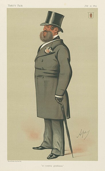 File:Carlo Pellegrini - Politicians - Vanity Fair ^A country gentleman^ Sir Henry Josias Stracey 10 July 1875 - B1979.14.968 - Yale Center for British Art.jpg