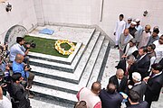 The tomb of Begum Hazrat Mahal near Jama Masjid in Kathmandu