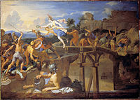 Horatius at the Bridge, Charles Le Brun, 1642-43