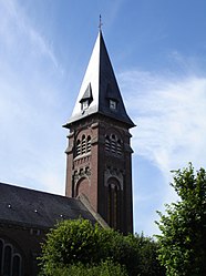 The church in Le Hamel