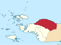 Location in Southwest Papua