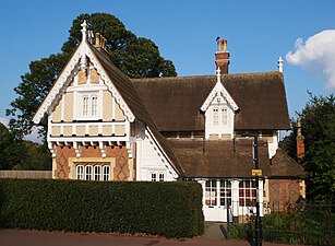 Lodge at the south entrance