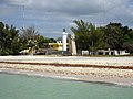 The lighthouse in Celestún beach