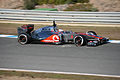 Button testing at Jerez, February