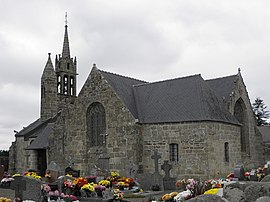 The church of Notre-Dame, in Gurunhuel