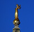 Lady Justice statue on top of the Old Bailey, London